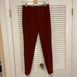 NWT J.Crew Marnie Pants, 4 Tall, Smokey Red